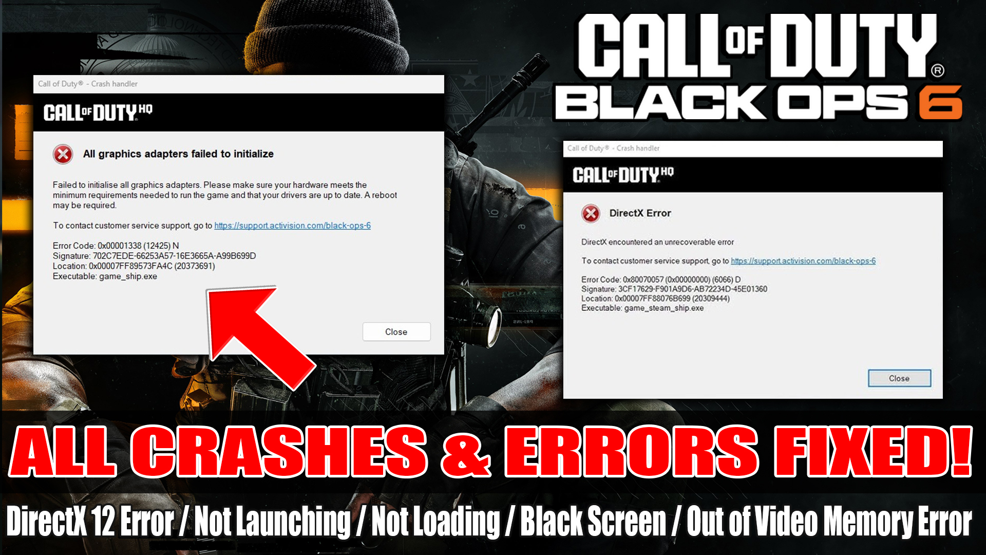 How to Fix COD Black Ops 6 Crashing | Black Ops 6 the application has unexpectedly stopped working